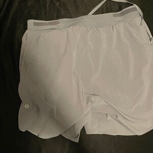 lululemon athletica White Athletic Shorts